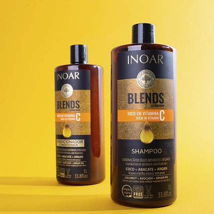 Blends - кондиционер для восстановления сухих и поврежденных волос, 1000 мл