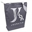 Сумка-шопер с большим логотипом JKeratin