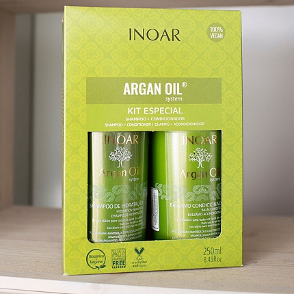Argan Oil Duo - шампунь и кондиционер для комбинированных волос, 2 х 250 мл