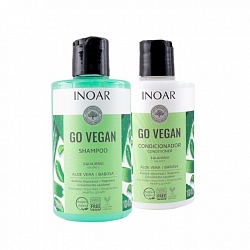 Go Vegan: Balance - шампунь и кондиционер для поддержания здоровья волос, 2 х 300 мл