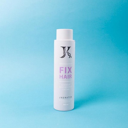 Fix Hair - базовый кератиновый состав для выпрямления волос, 480 мл
