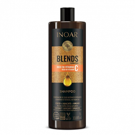 Blends - шампунь для восстановления сухих и поврежденных волос, 1000 мл